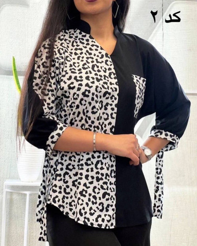 شومیز زنانه مدل شراره جنس بوگاتی کد ۱۹۴