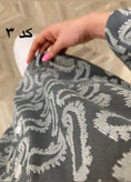 شومیز زنانه مدل باکسی جنس شیشه ای پنبه ای کد ۴۱۴