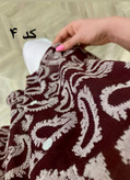 شومیز زنانه مدل باکسی جنس شیشه ای پنبه ای کد ۴۱۴