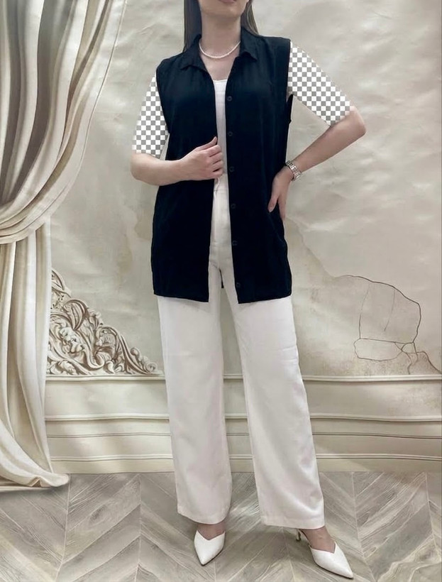 وست زنانه جنس نخ خارجی ۴۵۰